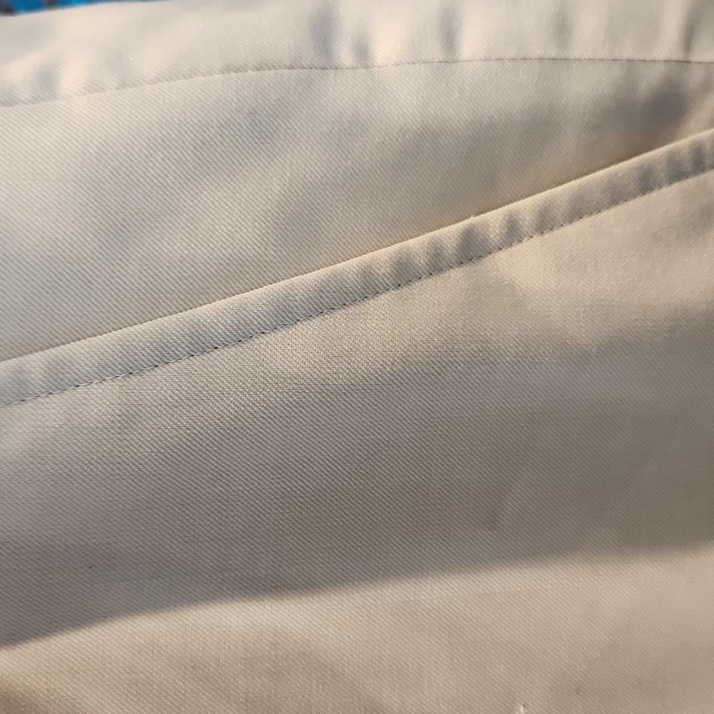 NWT Stafford Travel Suit Separate Big & Tall Fit Men's Cream Dress Pants 56 X 32 - Picture 3 of 10